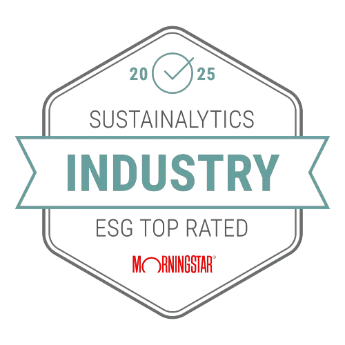 Sustainalytics as an ESG Industry Top Rated company