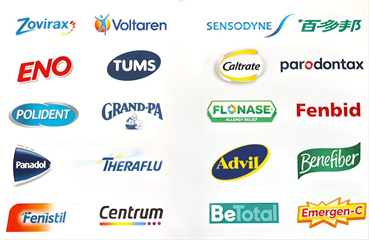 Image of nine Haleon logos 