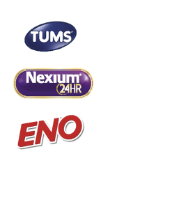 Tums, nexium, eno