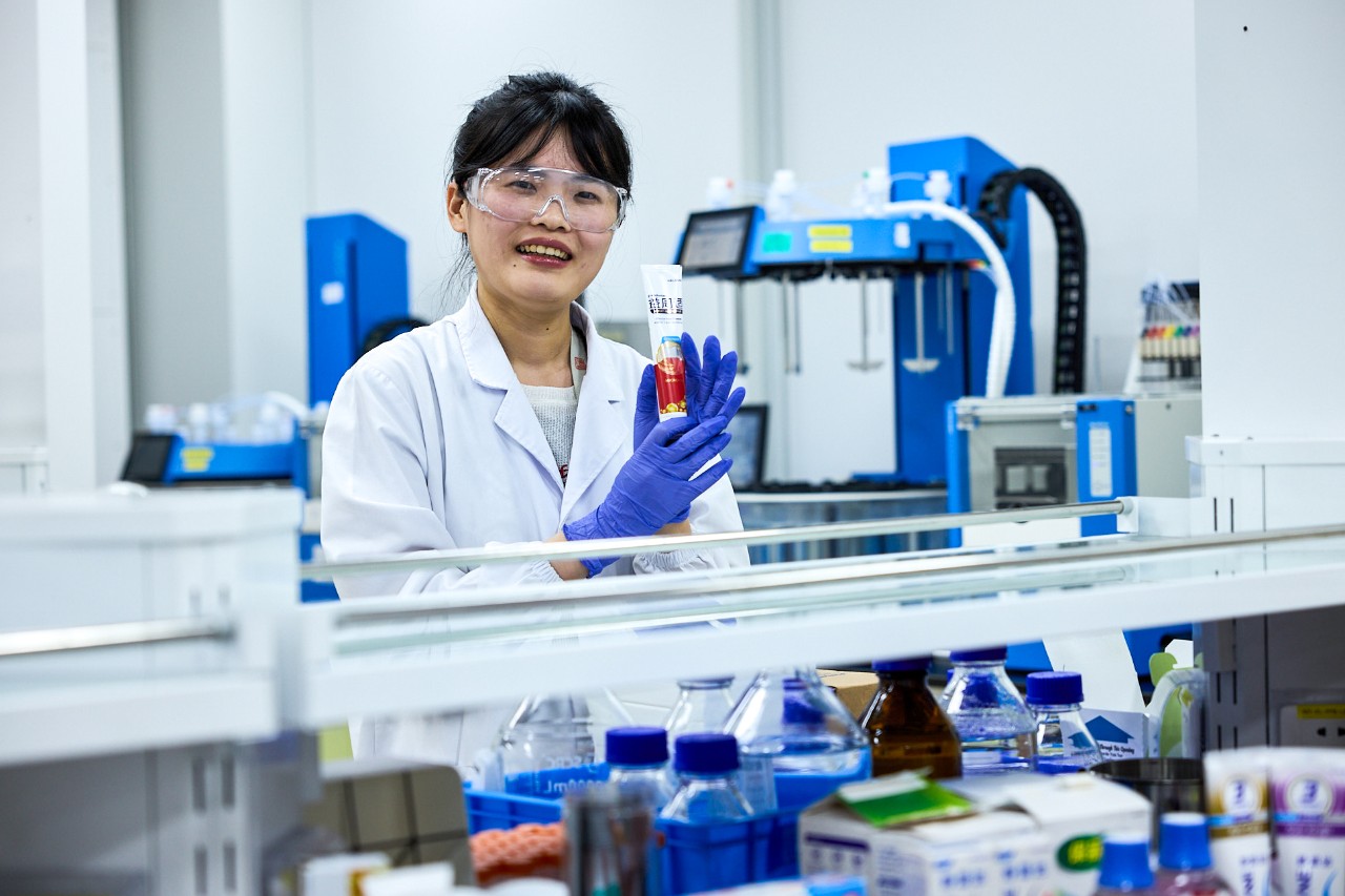 Inside a Haleon manufacturing site in China 