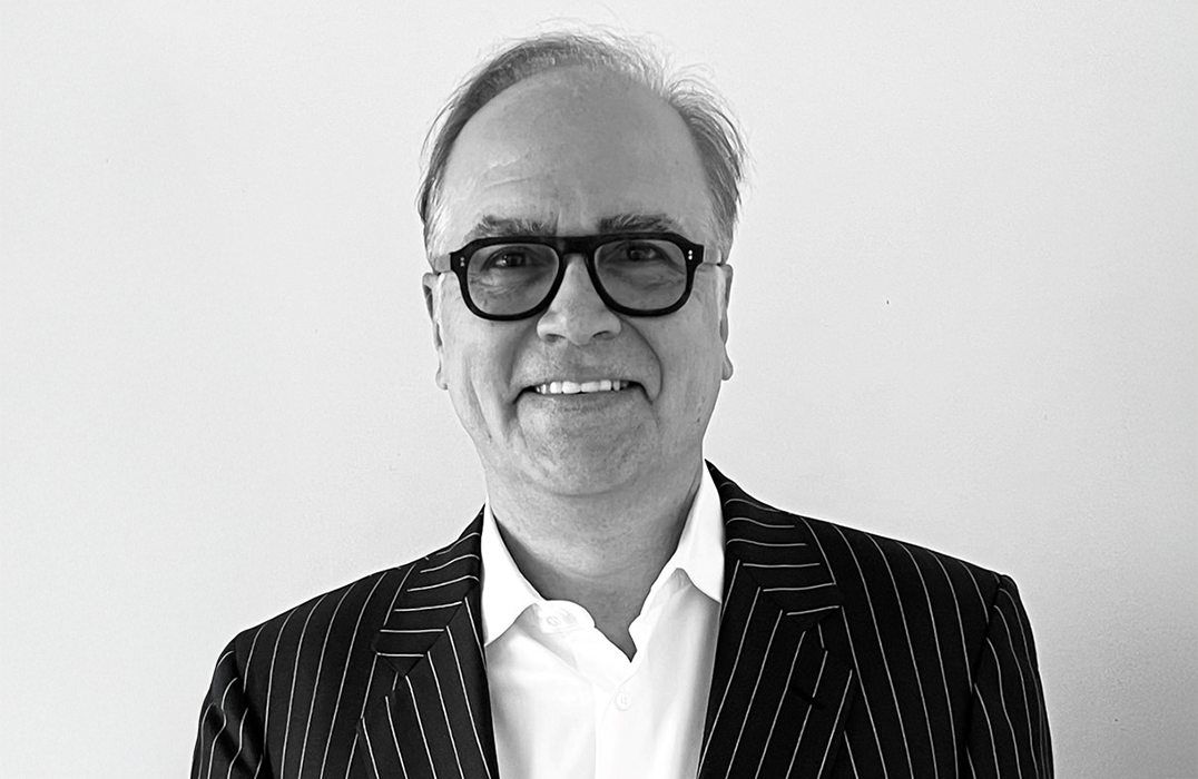 Black and white headshot of Carl Haney