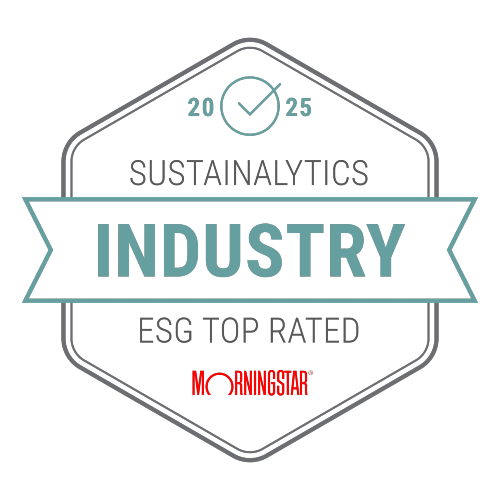 Sustainalytics as an ESG Industry Top Rated company